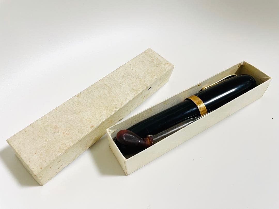 お値下げ/NEW CLIP超極太万年筆ヴィンテージ　レトロアンティーク貴重品レア