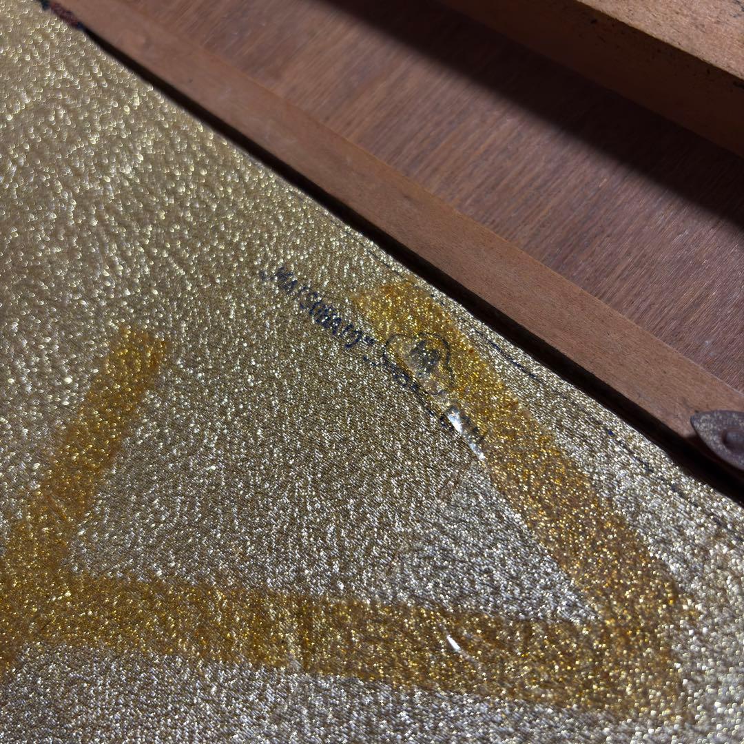 文化刺繍　昭和レトロ 額縁 大型 鷲 イーグル 刺繍画 刺繍アート 鷹 松