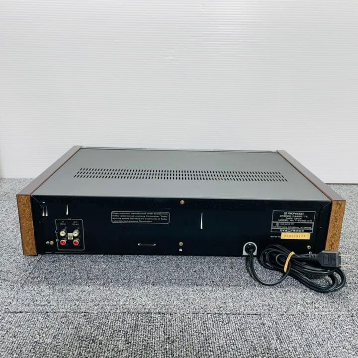 Pioneer ダブルカセットデッキ　T-9090WR