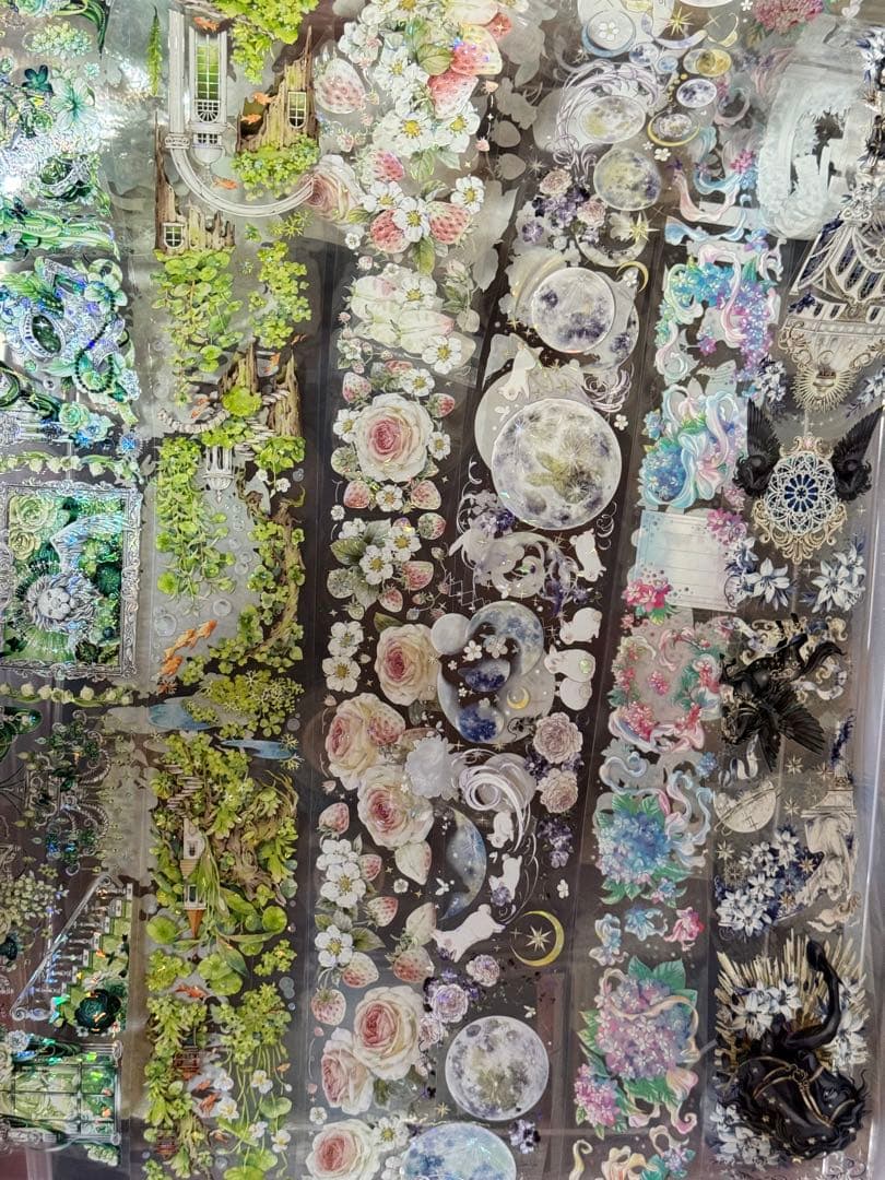 海外マステ 装飾 人物 背景 AI 色々 まとめ売りセット おまけ付き