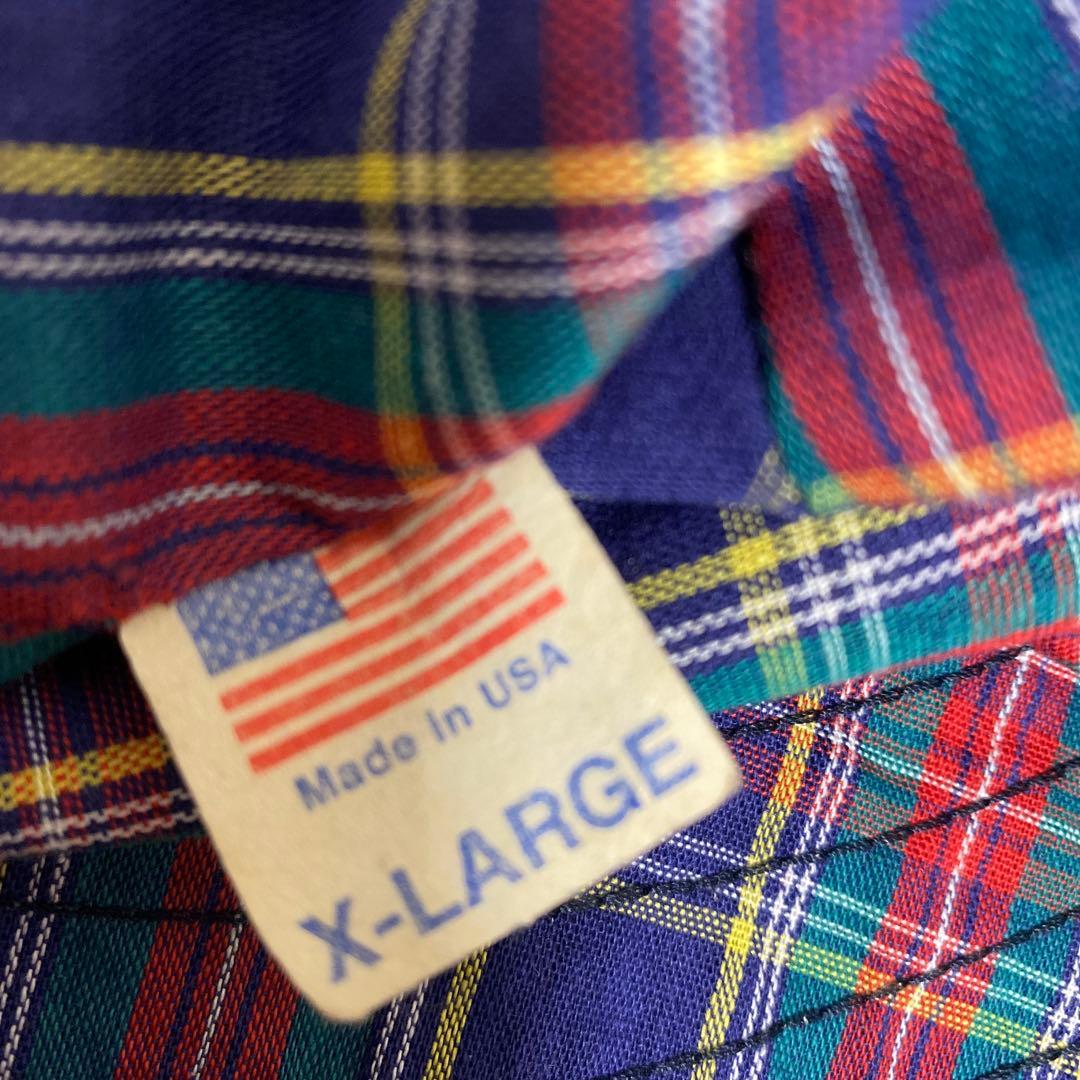 STUSSYオールドステューシー チェック柄 バケットハット USA製