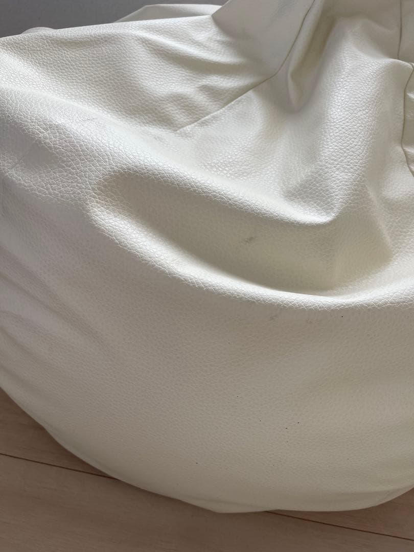 ハナロロ　ビーズクッションオニオン 170リットル 大きいサイズ レザーカバー