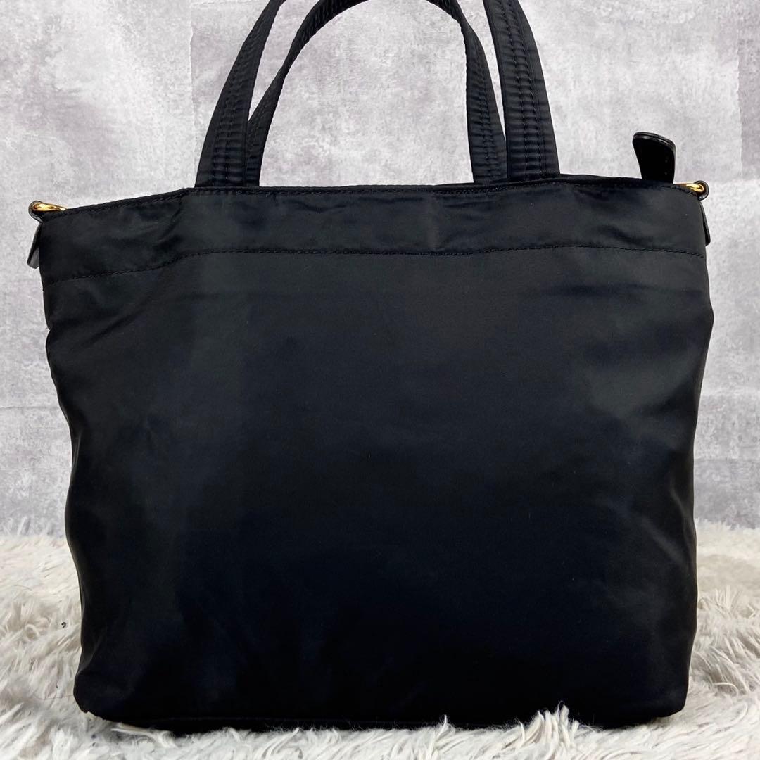 極美品 アニヤハインドマーチ ナイロン アイズ 2way ファスナー ブラック