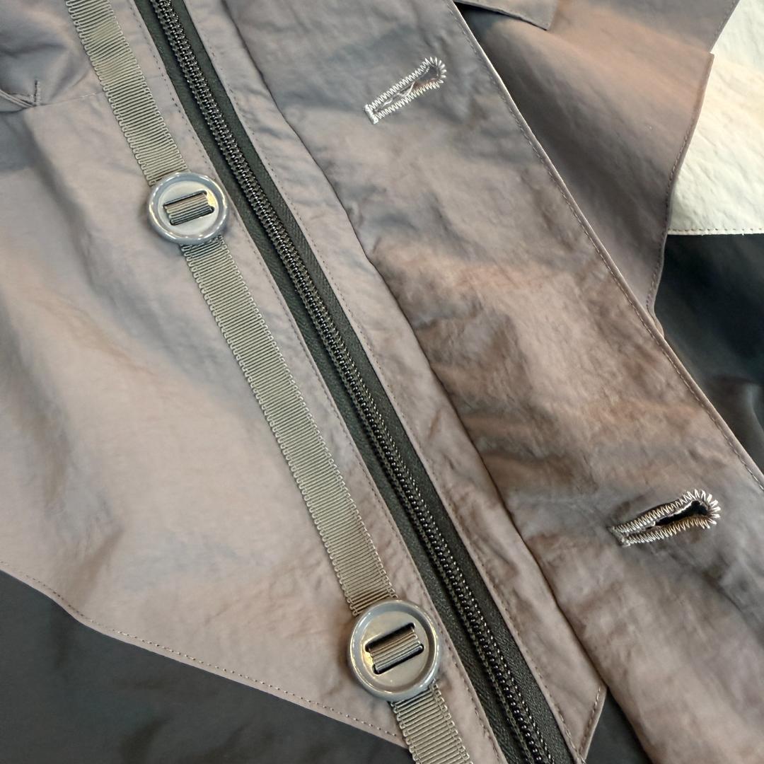 【サイズ【S】BEAMS T × ESOW 　Panel Coat　コート