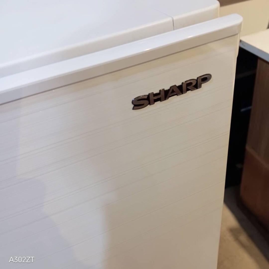 A145★2020年製★シャープ　冷蔵庫　右.左開き　ホワイト一人暮らし　洗濯機