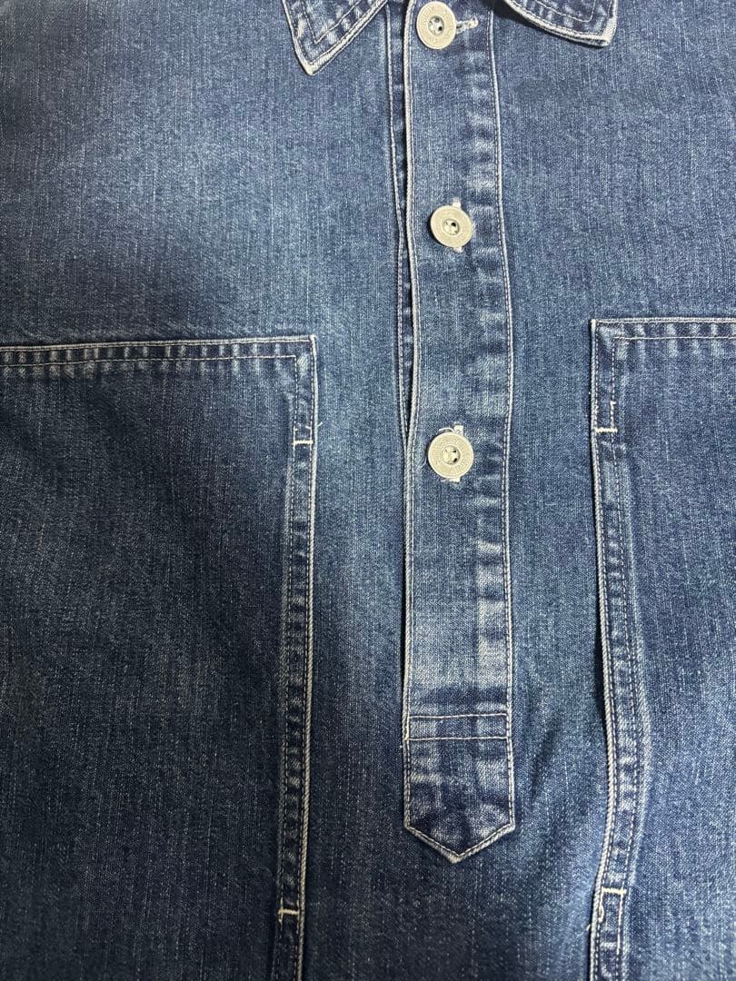 [M35]US ARMY デニムプルオーバー カバーオール ヴィンテージレプリカ