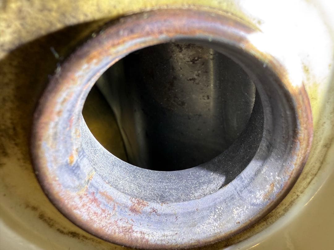 SR400 ガソリンタンク 2型外し