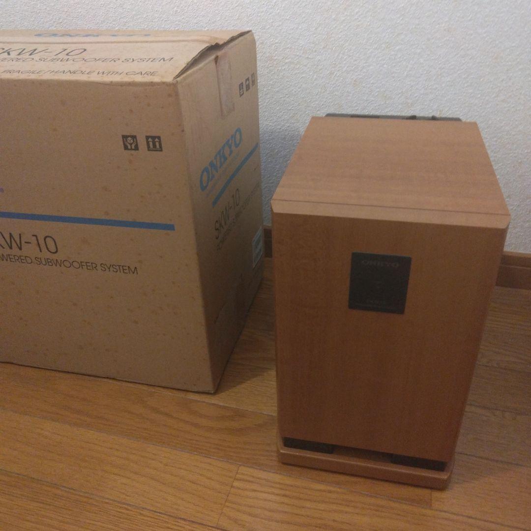 スピーカー　サブウーファー　ONKYO SKW-10　【動作確認済　美品】