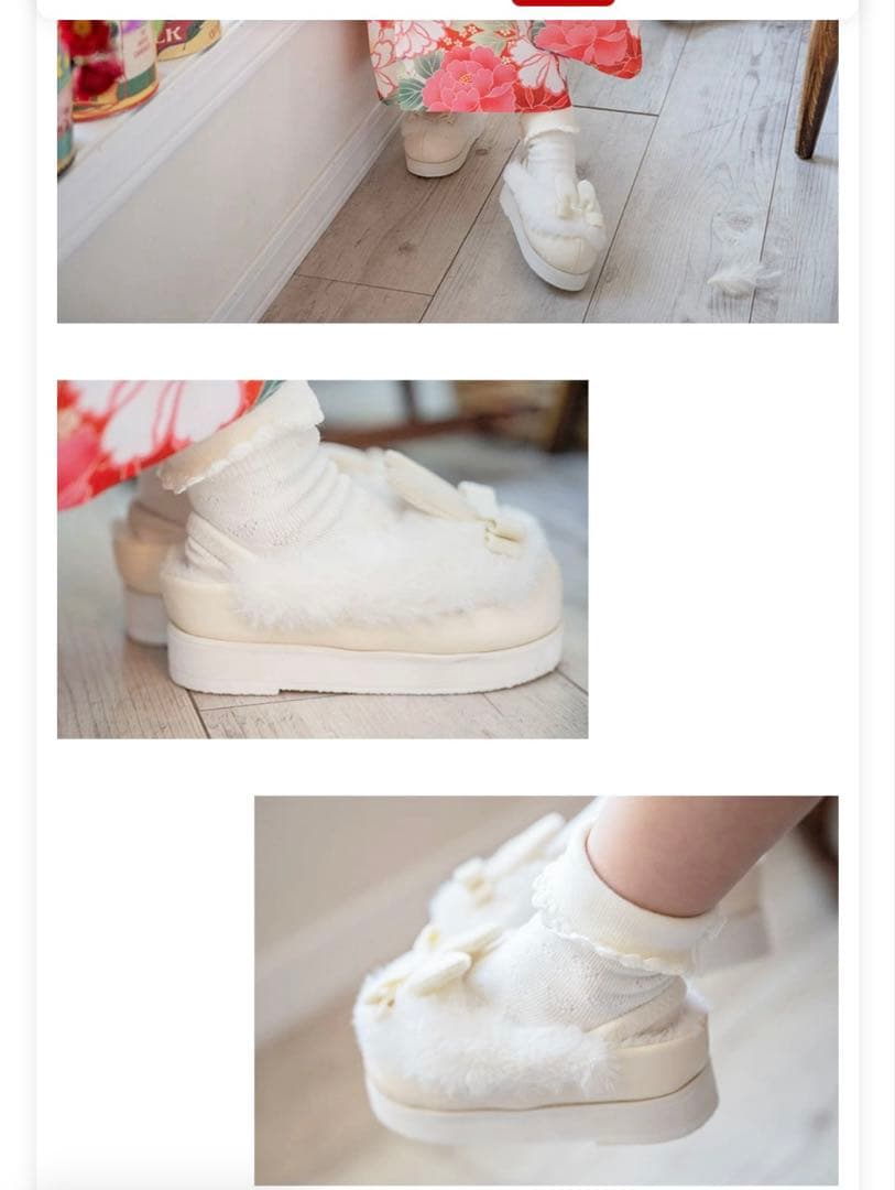 七五三　3歳用　着物セット【おまけ4点付き】