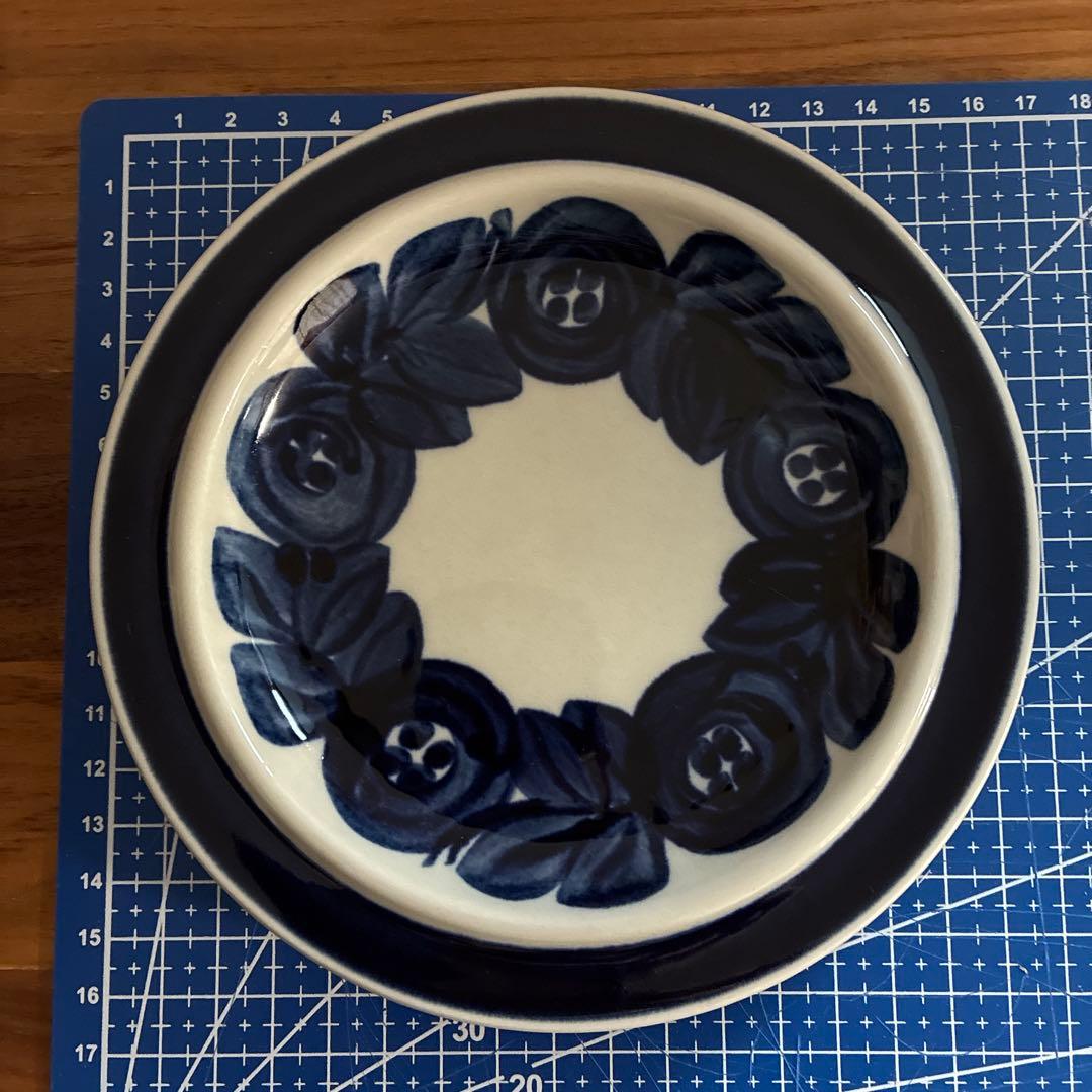 希少　Arabia　Anemone　アネモネ　絵柄入り　プレート　16cm　レア