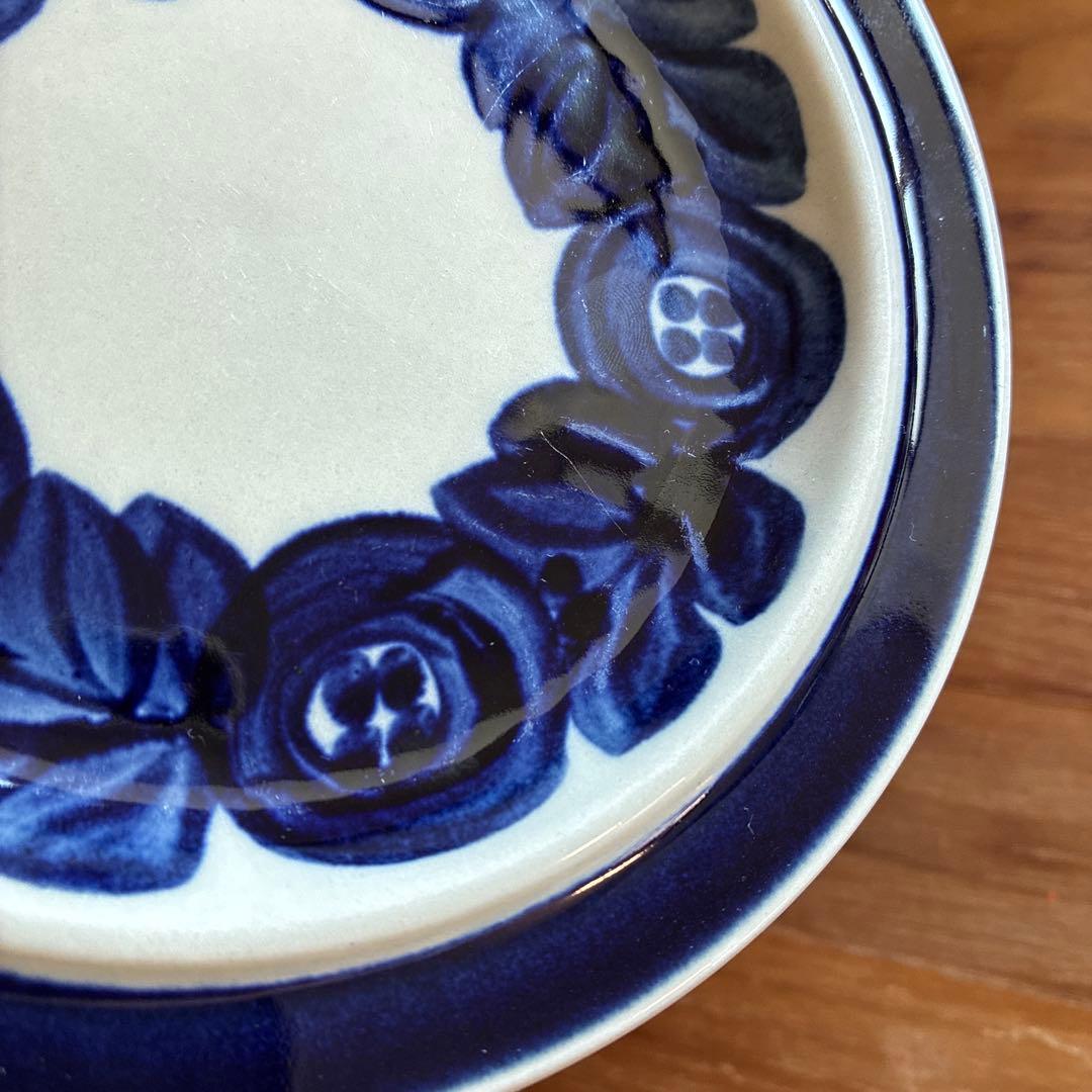 希少　Arabia　Anemone　アネモネ　絵柄入り　プレート　16cm　レア