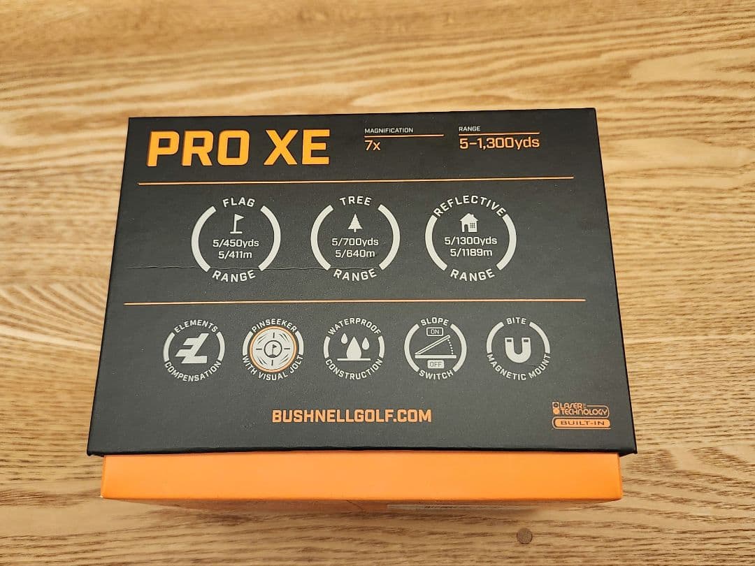 Bushnell ピンシーカーPRO XE ジョルト　ゴルフ用距離計 ケース付き