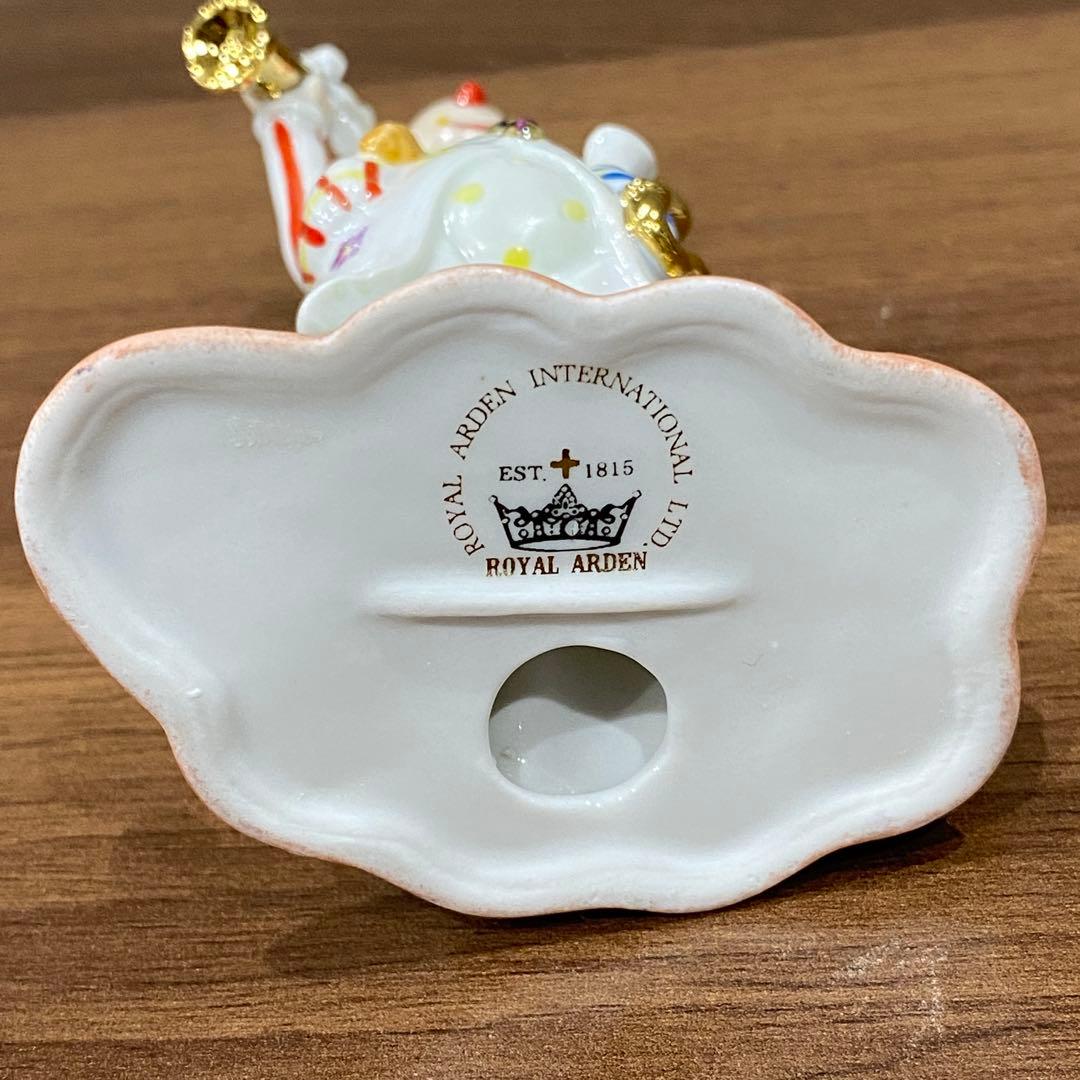 【 Arden】ロイヤルアーデン　ピエロ人形3体 陶器