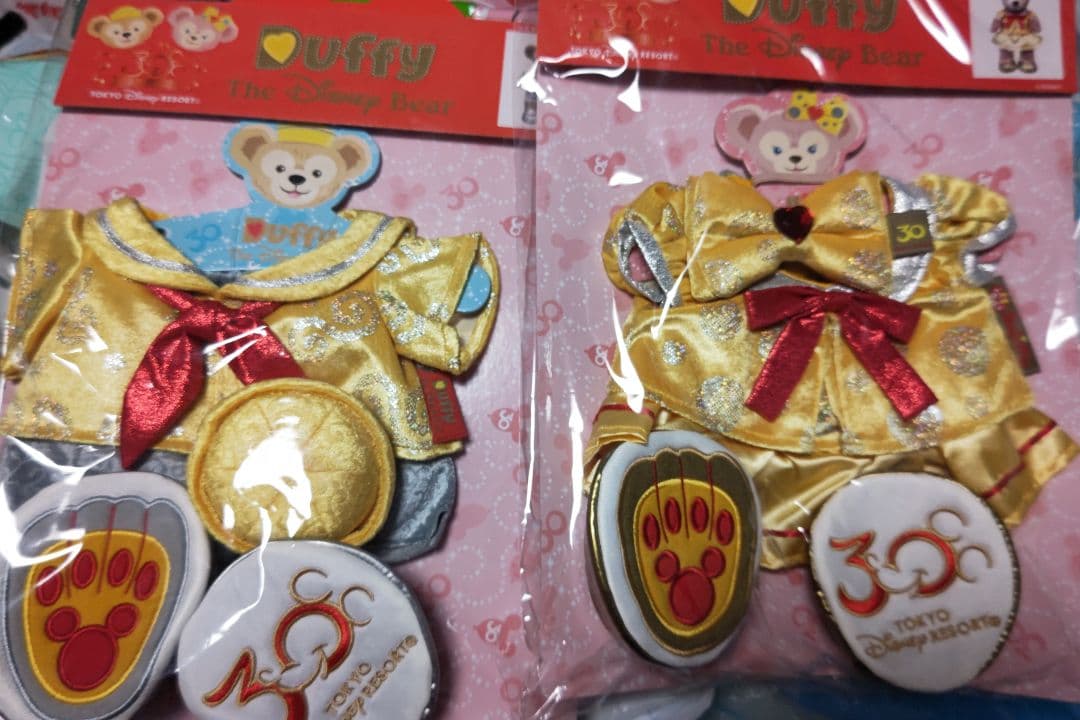 ダッフィー　シェリーメイ　３０周年　コスチュームセット