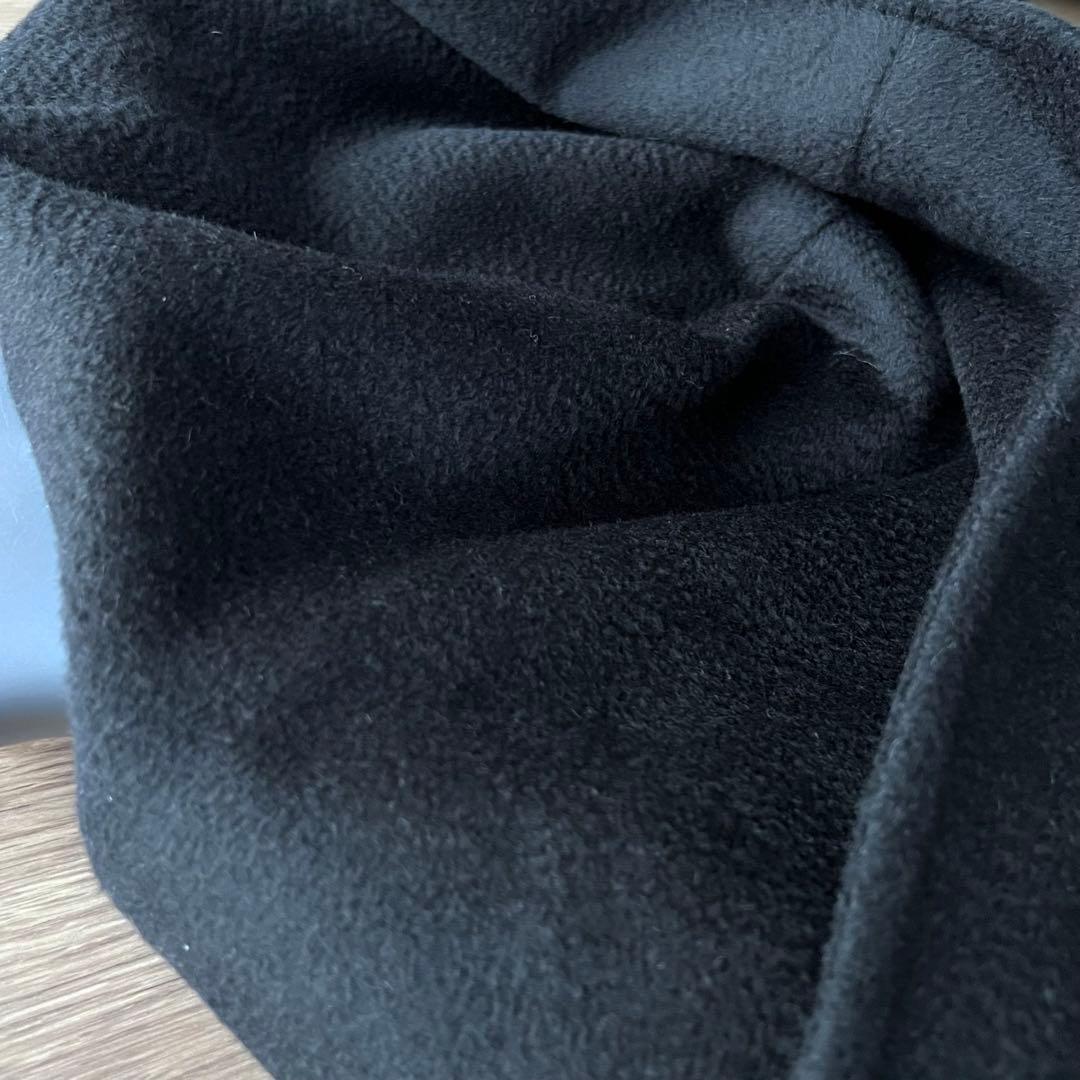 MAX MARAリアルトキャメル 100% フーデット コート - Black