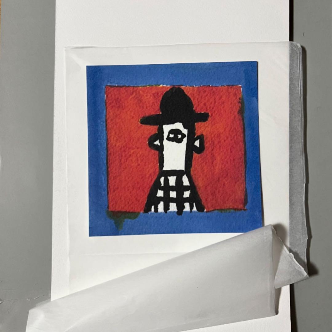 柚木沙弥郎多治見タイル100歳記念life・LIFE展限定型染めIDEE染色家