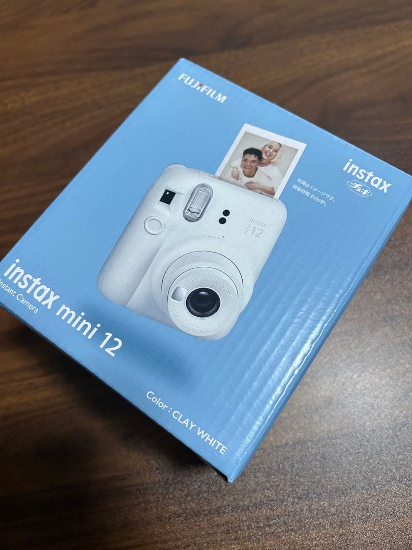 【一度使用】チェキ　instaxmini12