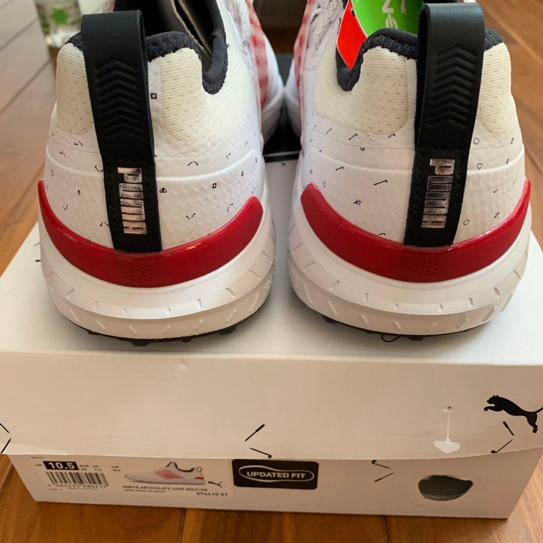 がく　新品未使用 限定モデルPUMA ゴルフシューズ 29.5㎝