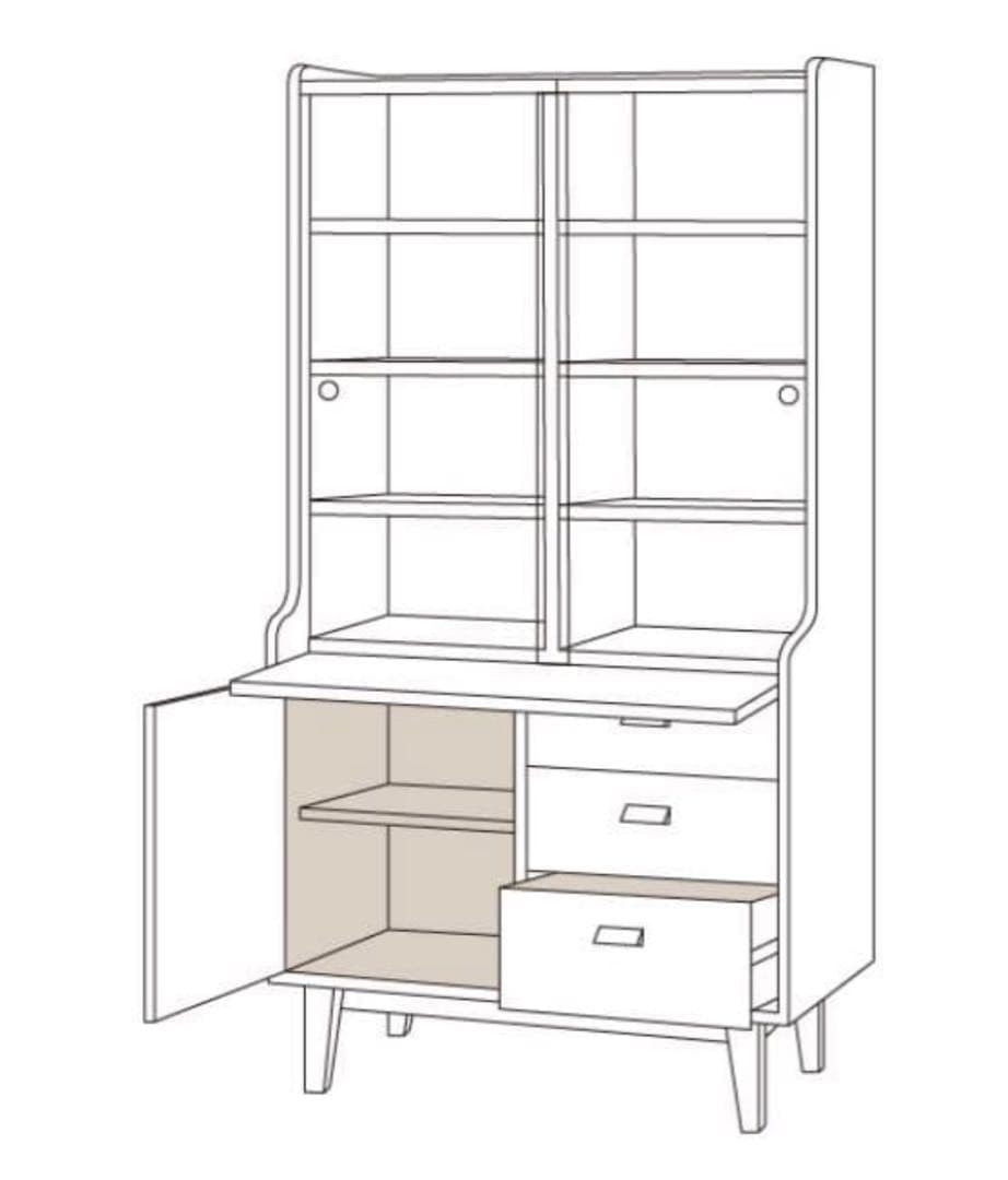 【unico(ウニコ) 】 カップボード