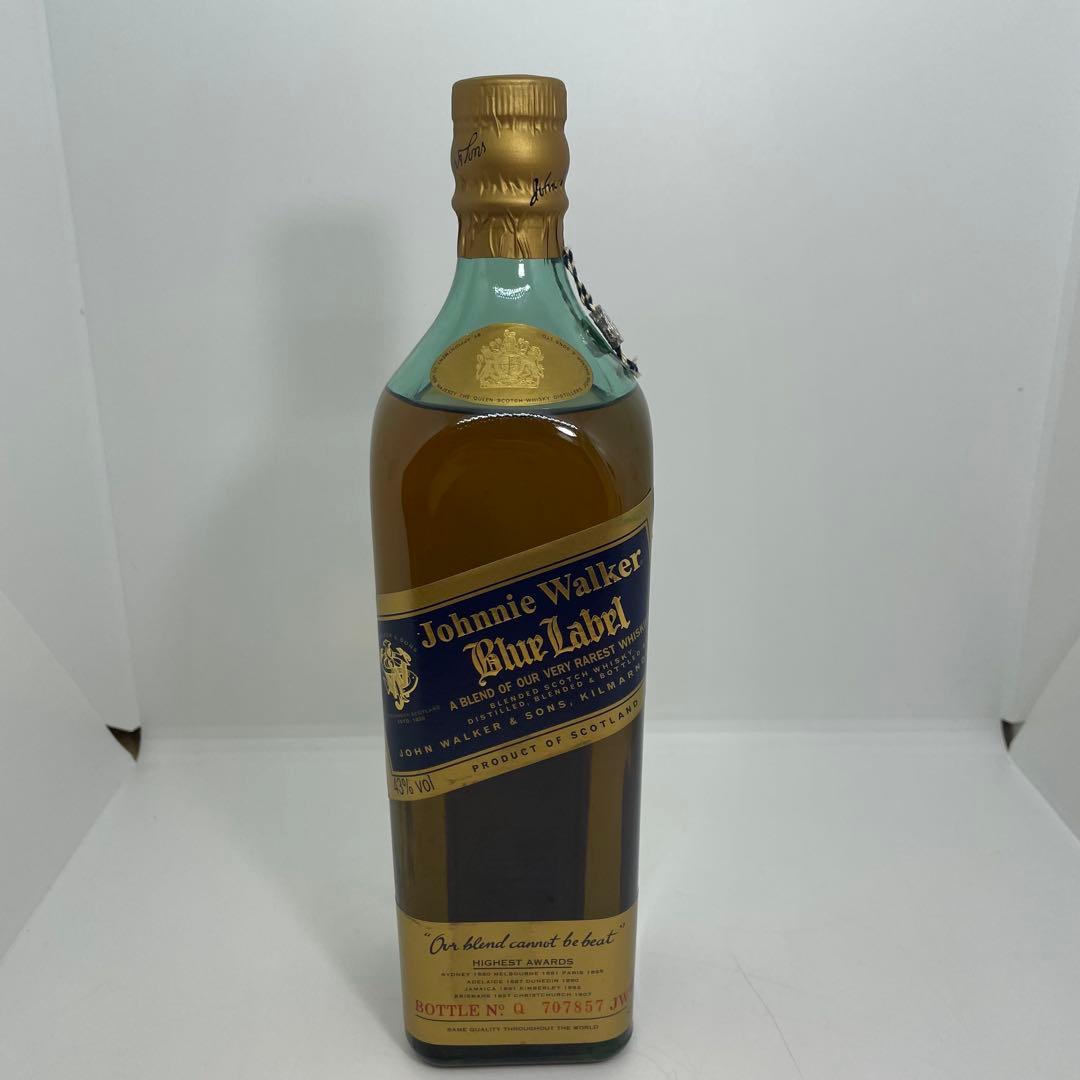 【未開栓・古酒】ジョニーウォーカー ブルーラベル 750㎖/43% 化粧箱入