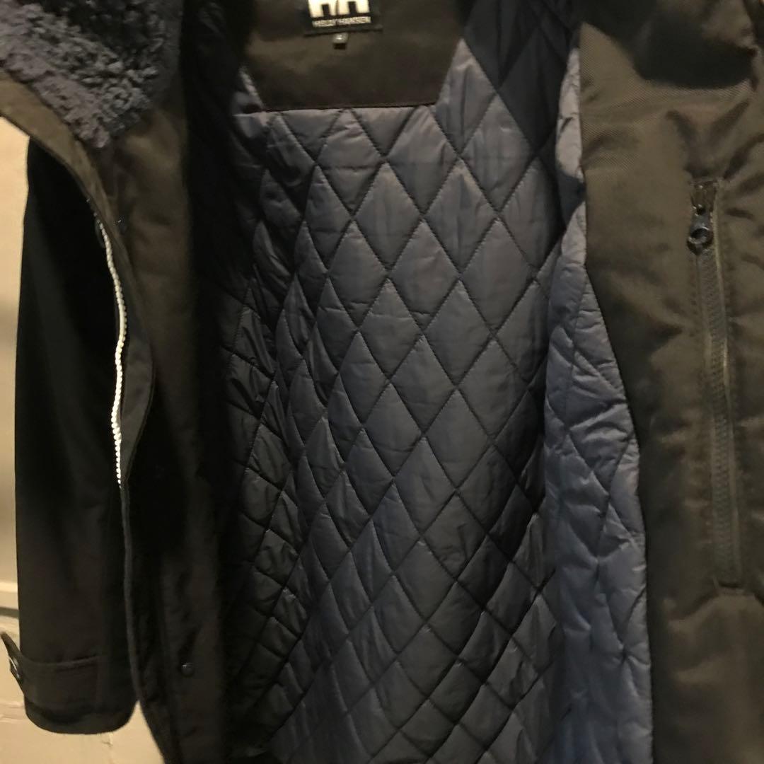 HELLY HANSEN ヘリーハンセン ボアキルティング モッズコート L