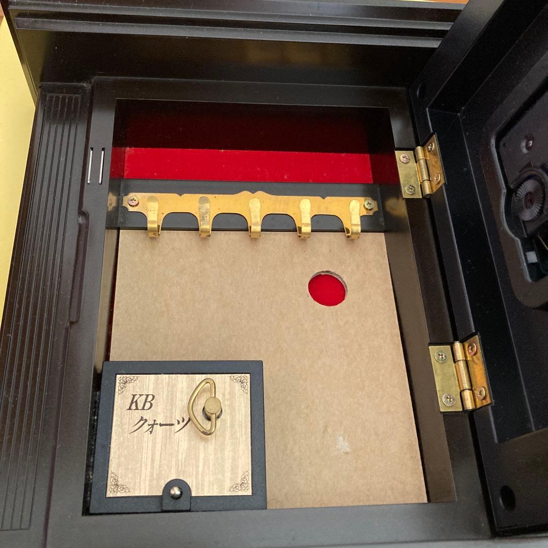 Glico 木製掛時計 クォーツ　レトロ　未使用　グリコ レア　入手困難