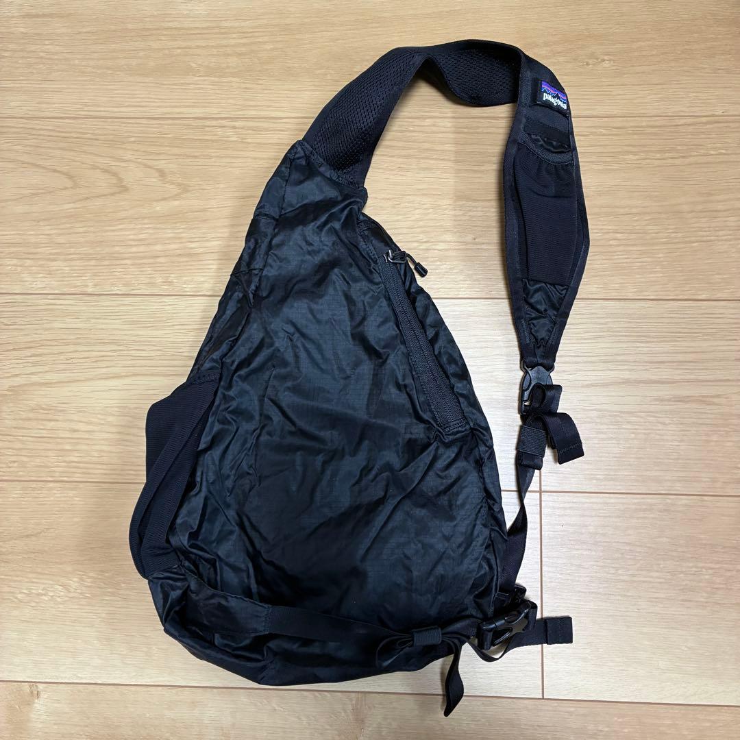 廃盤　パタゴニア　ライトウェイトトラベルスリング ブラック　ワンショルダー