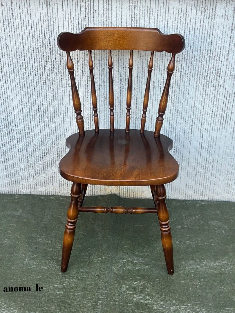 【ダイニングチェア】2　飛騨産業　キツツキ　穂高　スティックバック　ウィンザー