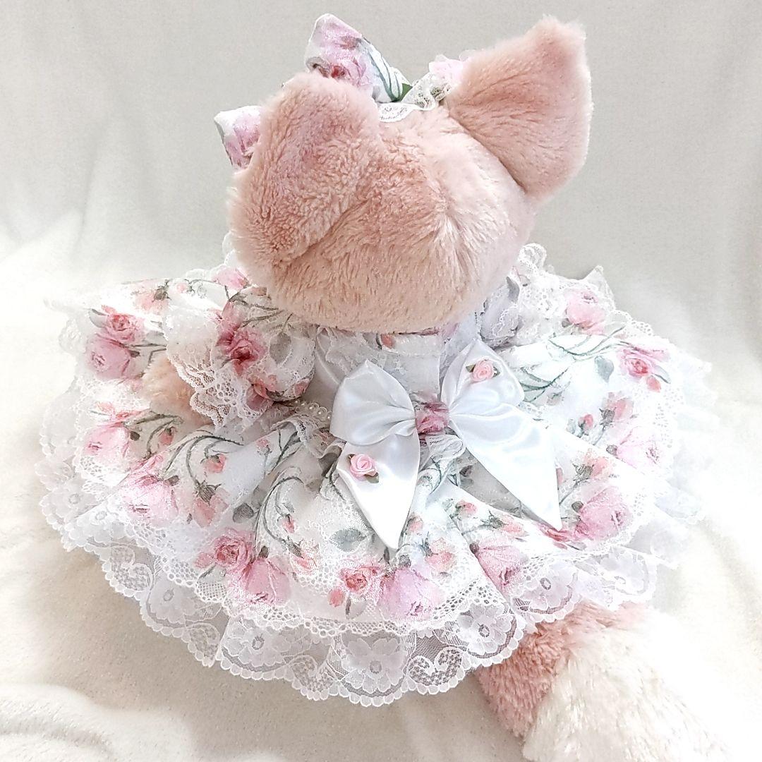 リーナベルコスチューム　1141 Sサイズ用　ピンクお花のコスチューム