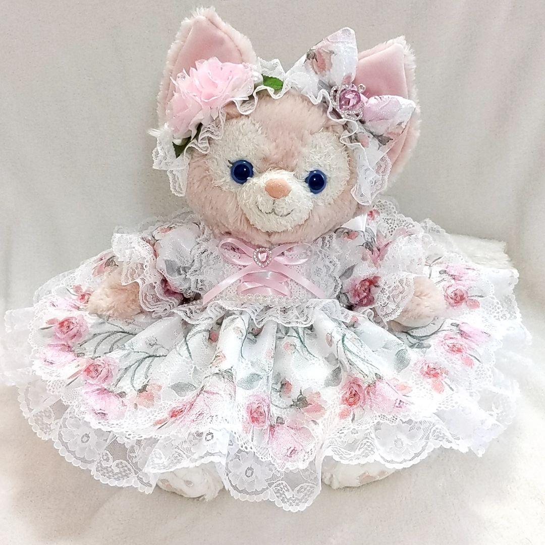 リーナベルコスチューム　1141 Sサイズ用　ピンクお花のコスチューム