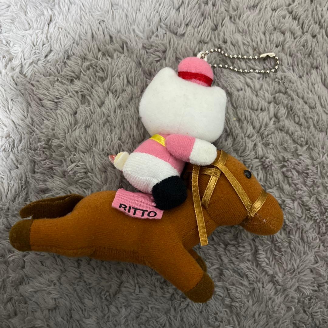 滋賀限定 ご当地 ハローキティ 競走馬 サラブレッド ぬいぐるみ