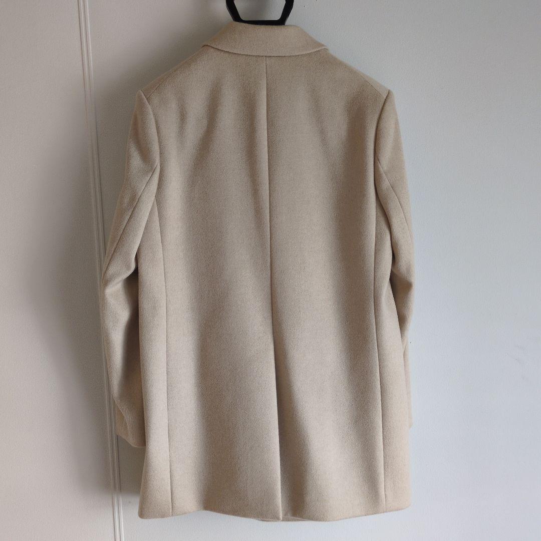 theoryLuxe長めのダブルブレストジャケットSIZE38カシミヤ100%