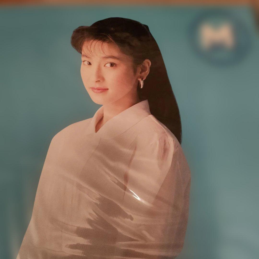 森高千里　直筆サイン入りB2ポスター