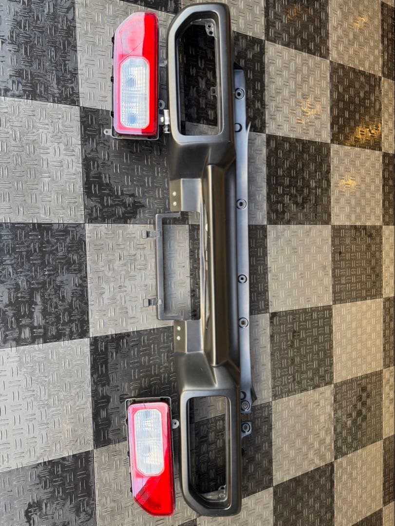 ジムニーシエラJB74 K3zeroリアショートバンパー 黒