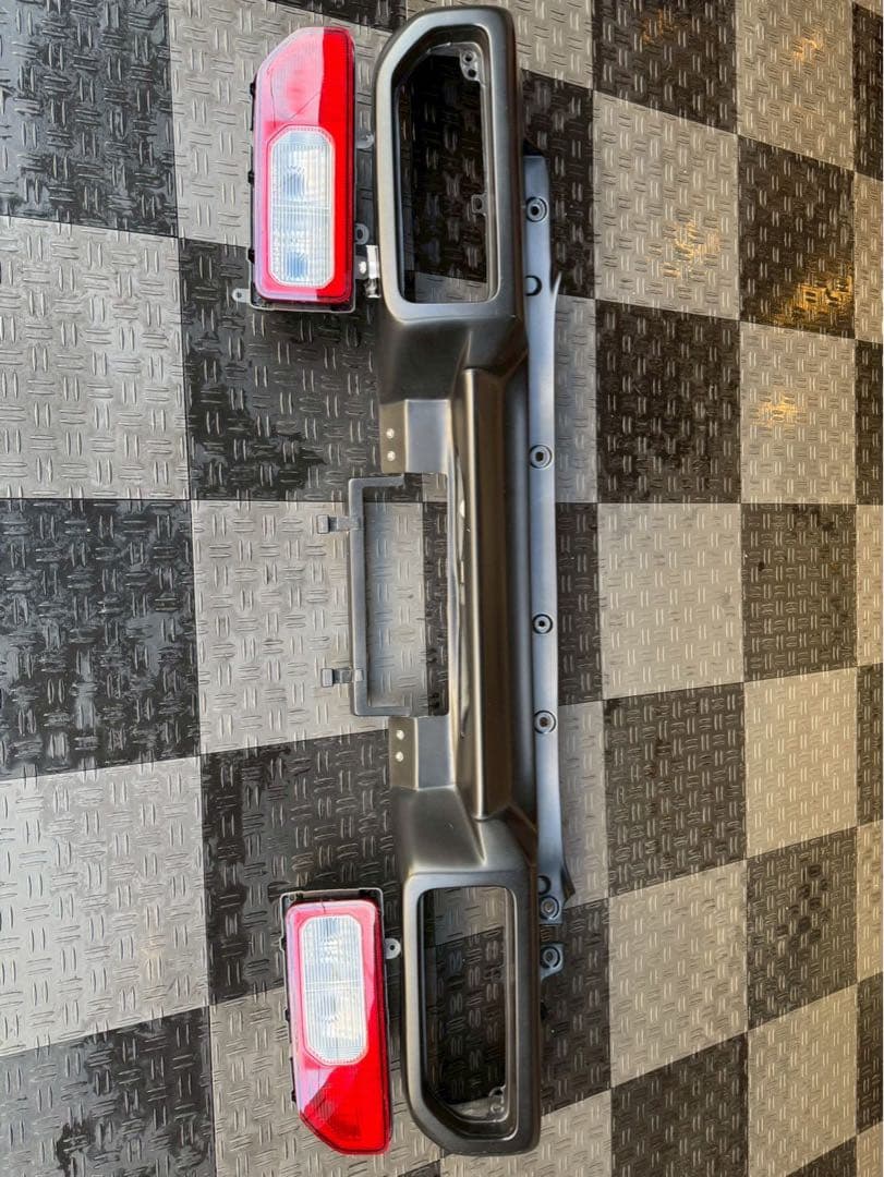 ジムニーシエラJB74 K3zeroリアショートバンパー 黒