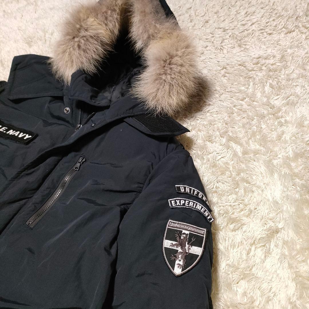 UNIFORM　EXPERIMENT　コヨーテファー　モッズジャケット　アウター