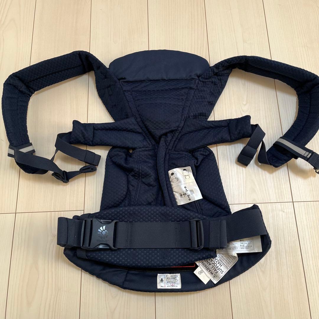 【値下げ】ergobaby OMNI Breeze 抱っこ紐 ネイビー