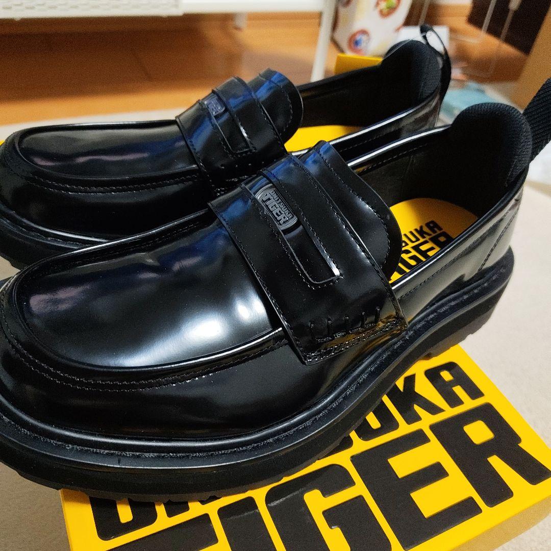 Onitsuka Tiger ローファー 黒 26cm (41.5)