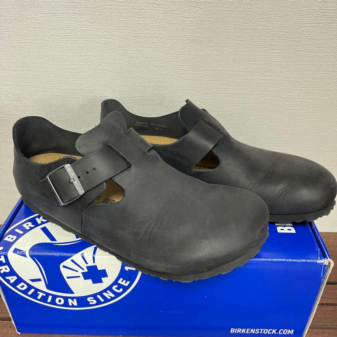 Birkenstock LONDON ブラック サンダル 28cm