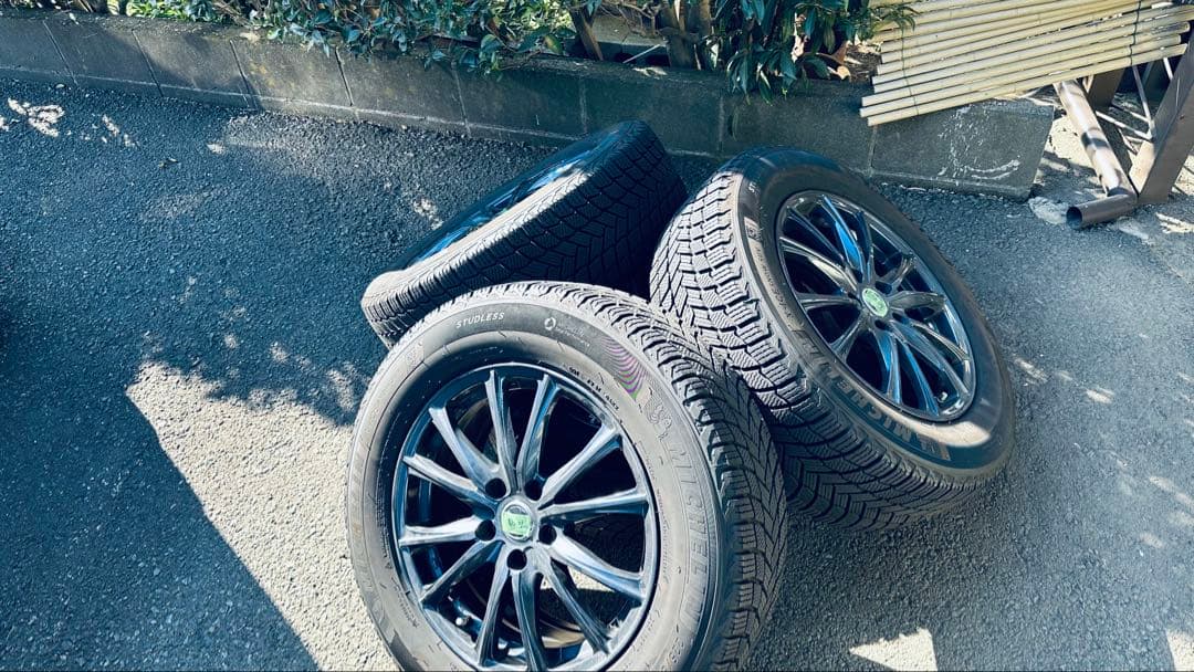ミシュラン 225/65R17 冬用タイヤセット スタッドレスタイヤ4本