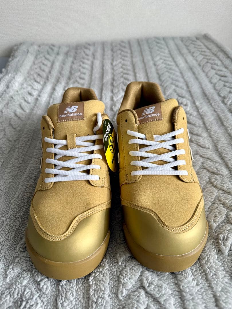 New Balance ゴールド安全靴 25cm
