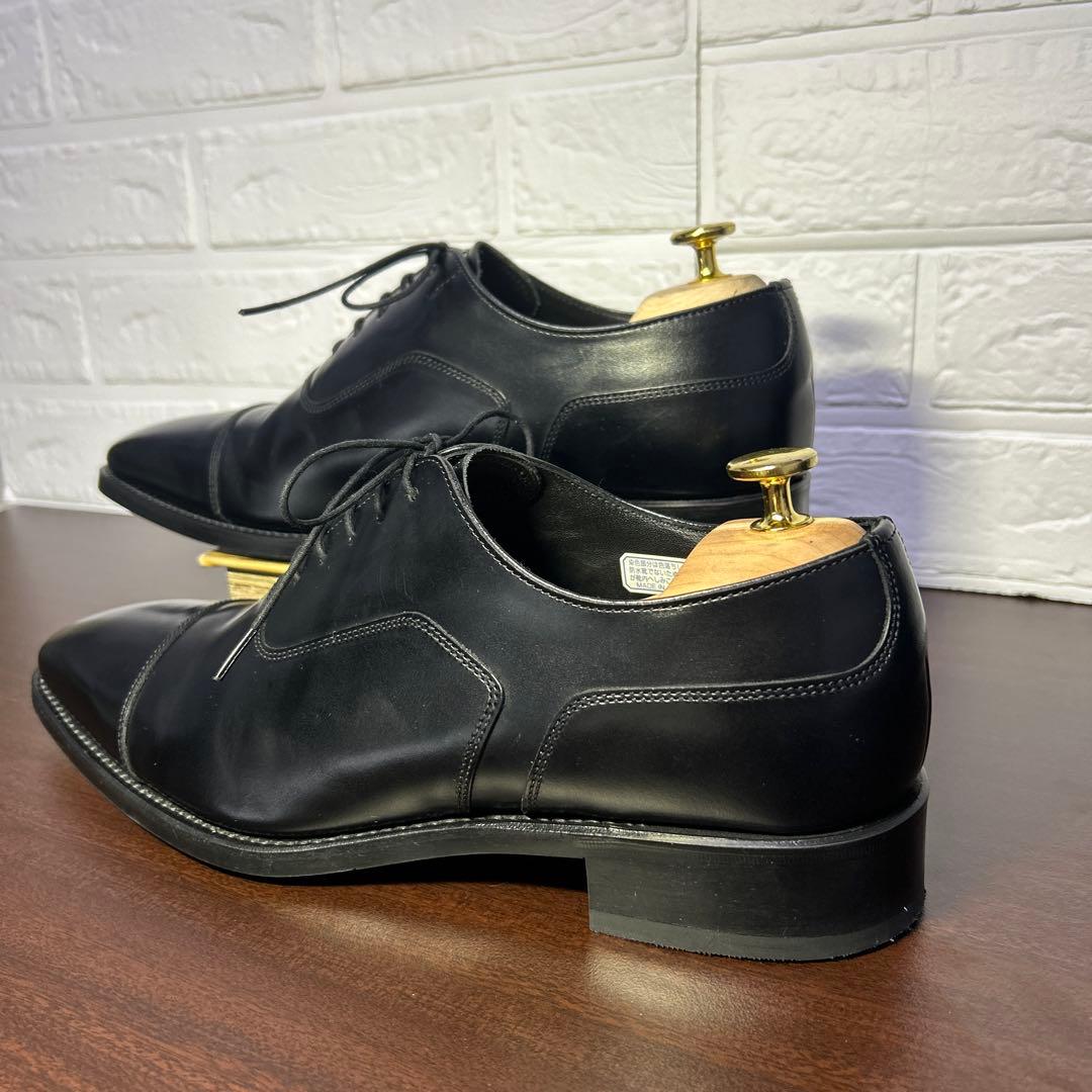 未使用級　REGAL リーガル　ストレートチップ　10GR ブラック　内羽根式