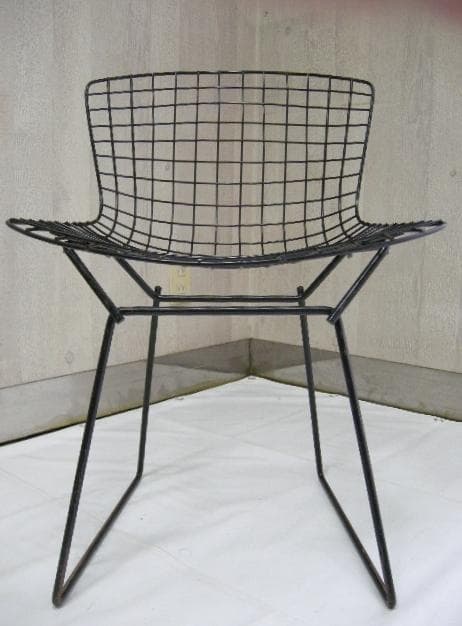 □　ハリー・ベルトイア　ワイヤーサイドチェアー　/　ビンテージ　□