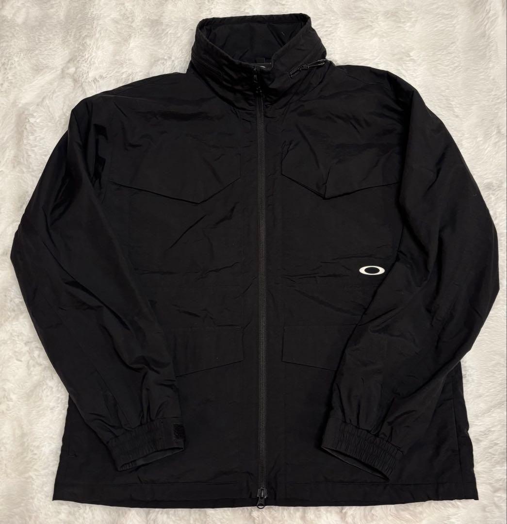 美品 OAKLEY オークリー ナイロン ジャケット M65ブラック L サイズ