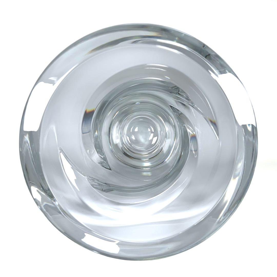 【超美品】Baccarat バカラトルネード フラワーベース L 花瓶