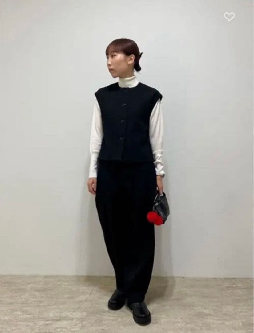 【新品・未使用】LOEFF TW ナロー ボンタンパンツ