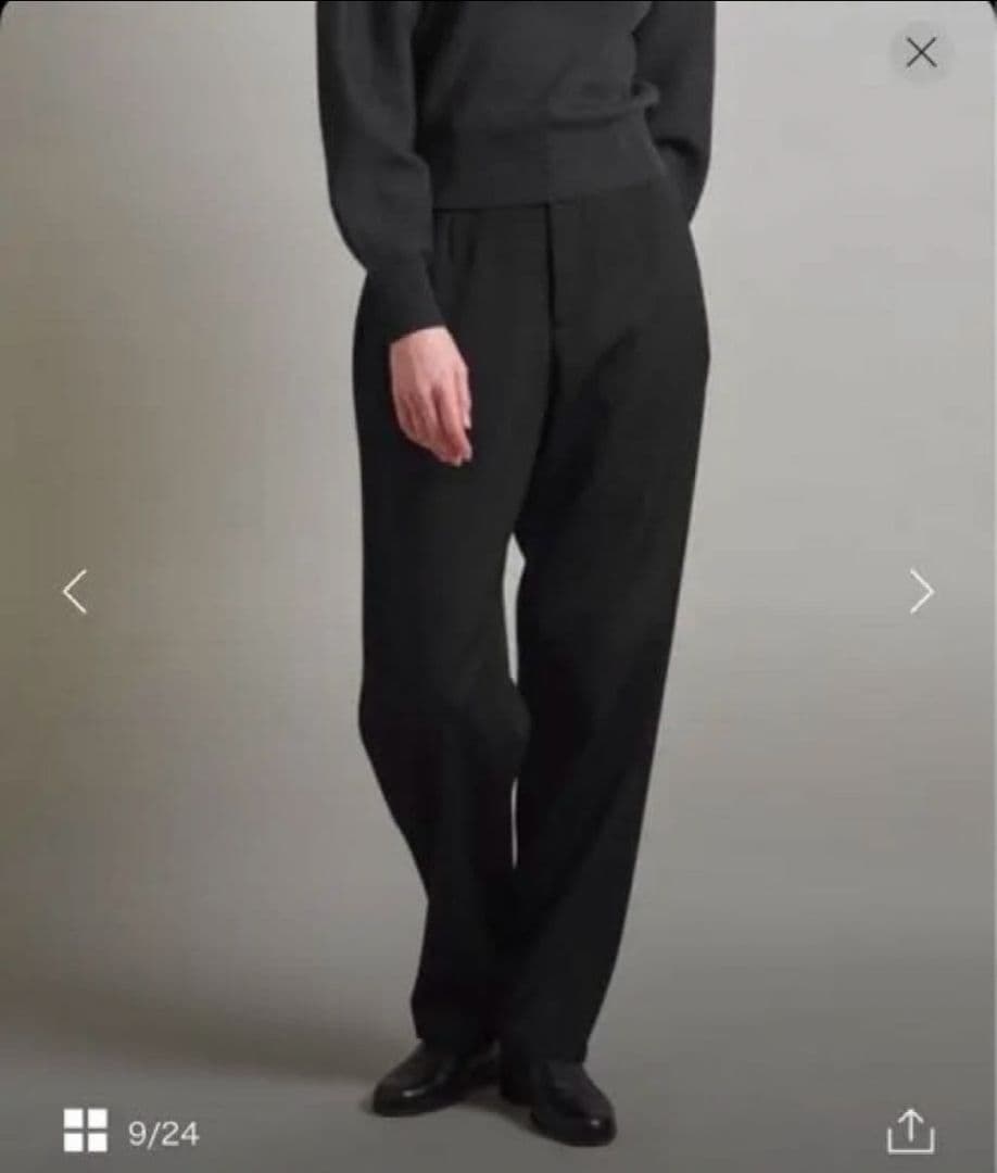 【新品・未使用】LOEFF TW ナロー ボンタンパンツ