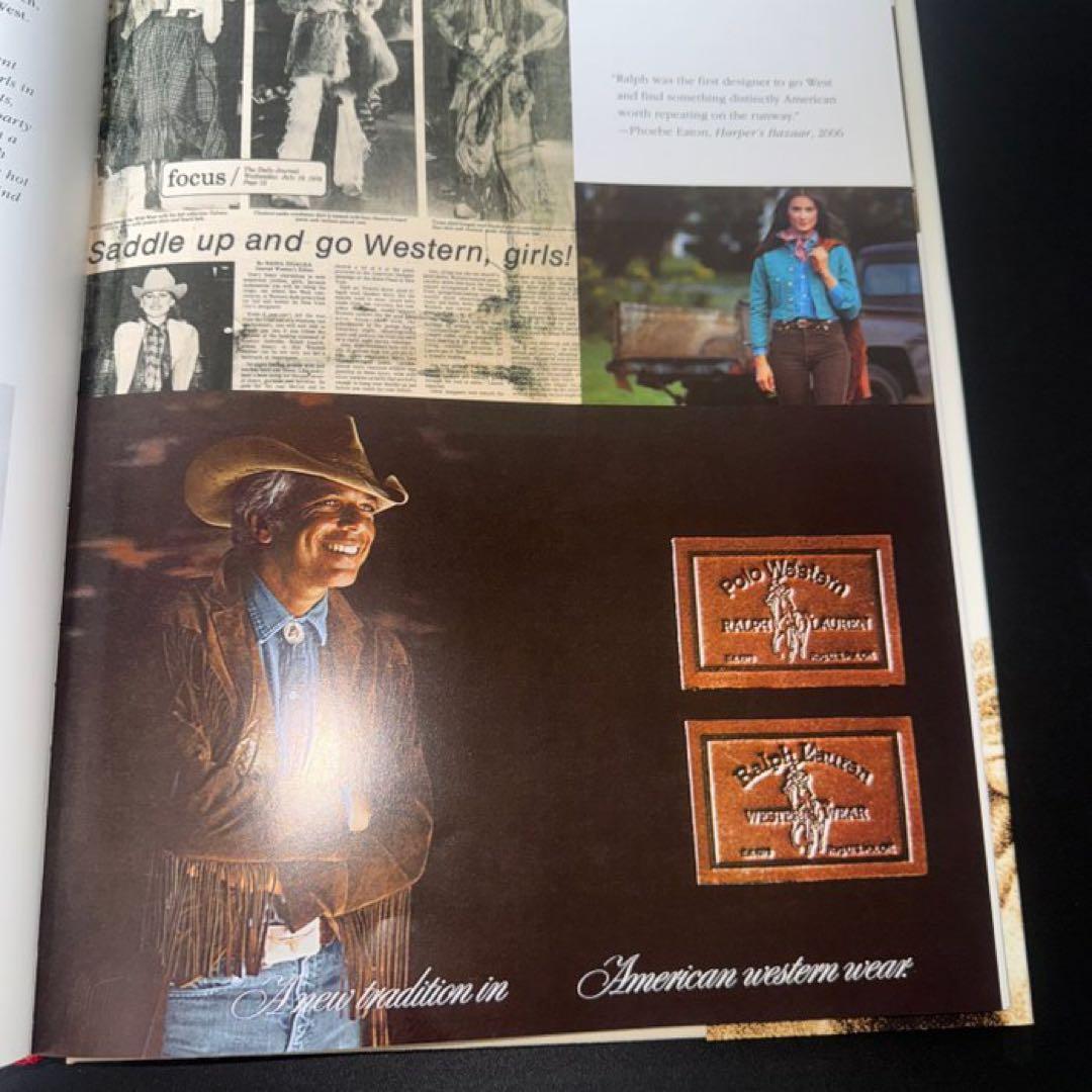 Ralph Lauren ラルフ ローレン 大型洋書、伝信、自伝