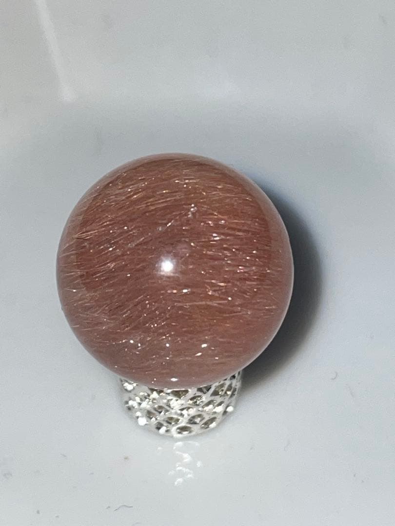 サゲニティッククォーツ　粒　16ミリ