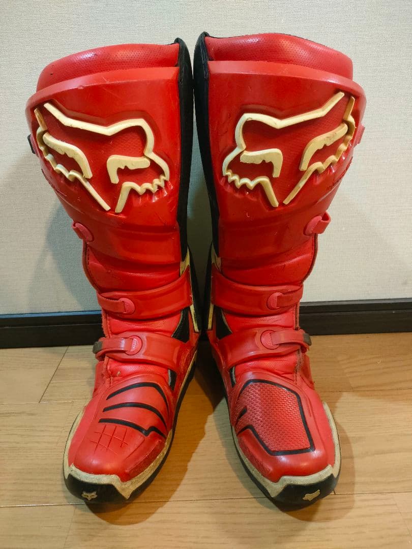 FOX Instinct EU44 オフロードブーツ 28cm相当 モトクロス